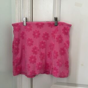 American Eagle Pink Floral Skirt